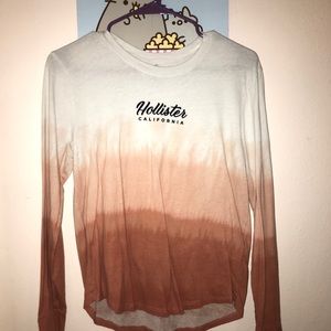 Holister pink long sleeve